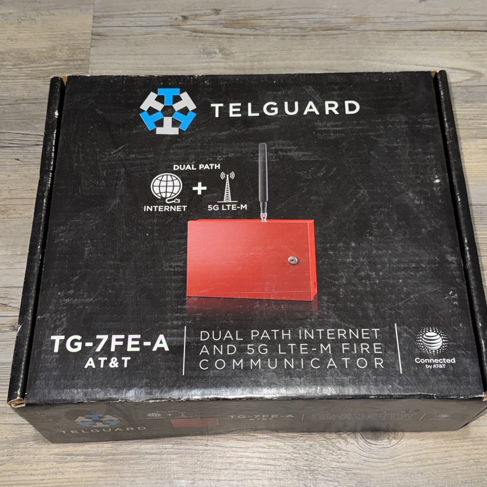 Telguard TG-7FE-A Universal Dual Path Commercial Fire Alarm Communicator AT&T